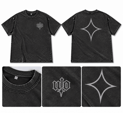 WO Acid Wash T-Shirt - WHO OVULATING