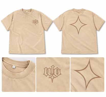 WO Acid Wash T-Shirt - WHO OVULATING