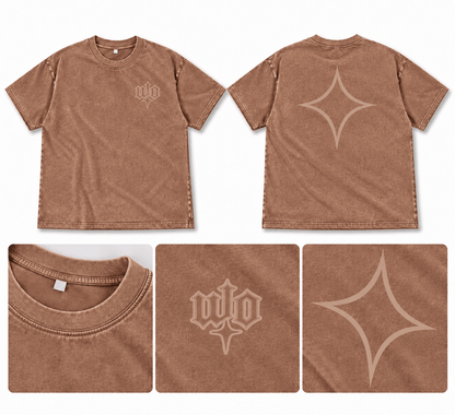 WO Acid Wash T-Shirt - WHO OVULATING