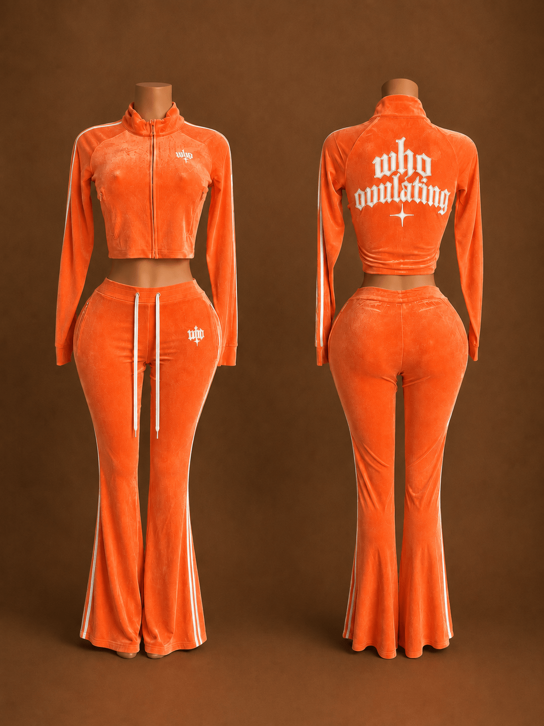 WO After Hours Velour Set - WHO OVULATING