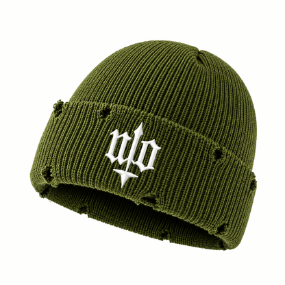 WO Distressed Beanie - WHO OVULATING