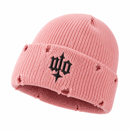 WO Distressed Beanie - WHO OVULATING