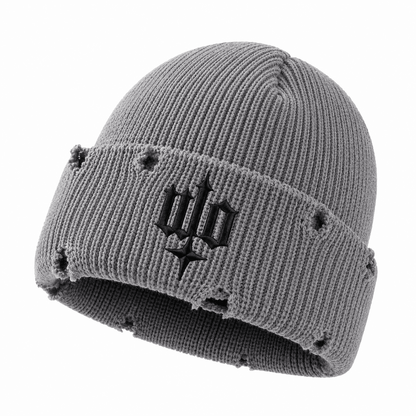 WO Distressed Beanie - WHO OVULATING