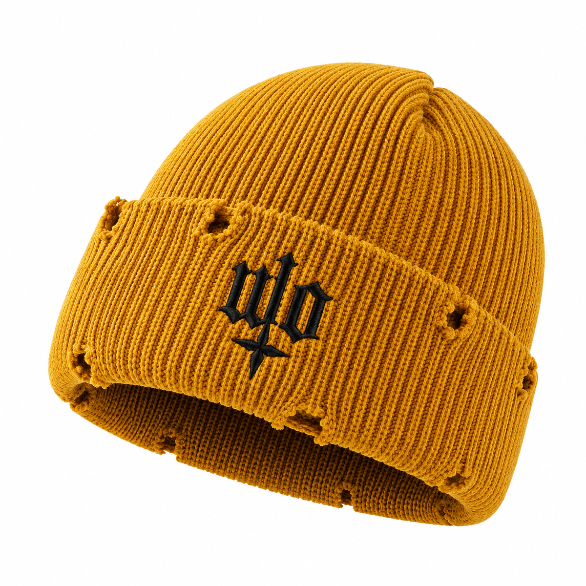WO Distressed Beanie - WHO OVULATING