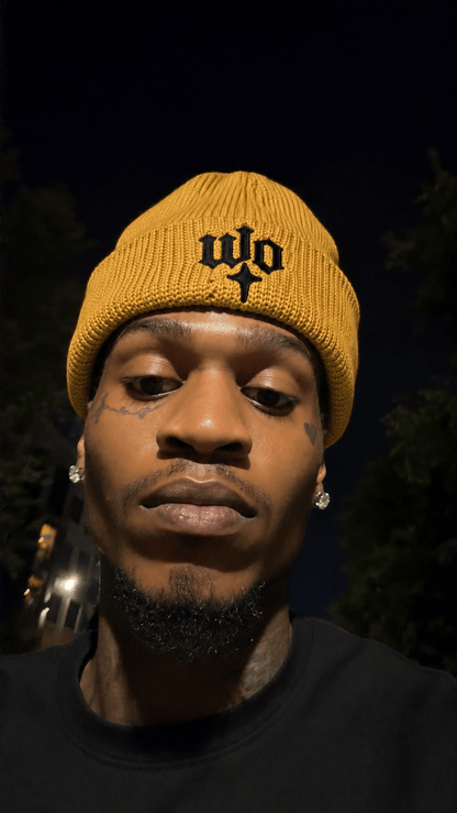 WO Distressed Beanie - WHO OVULATING