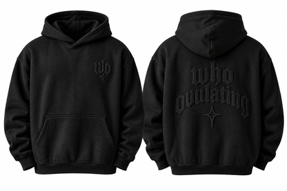 WO Embossed Hoodie - WHO OVULATING