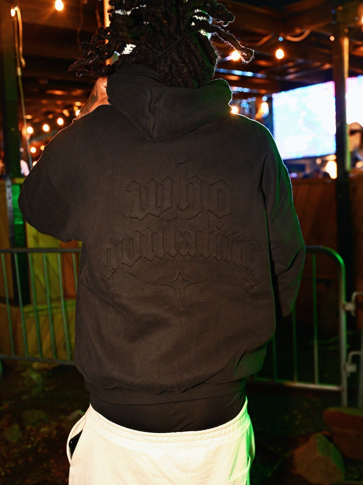 WO Embossed Hoodie - WHO OVULATING