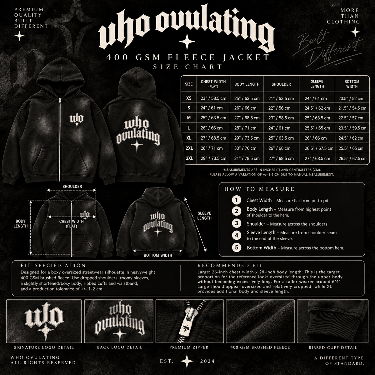 WO Oversize Jacket - WHO OVULATING