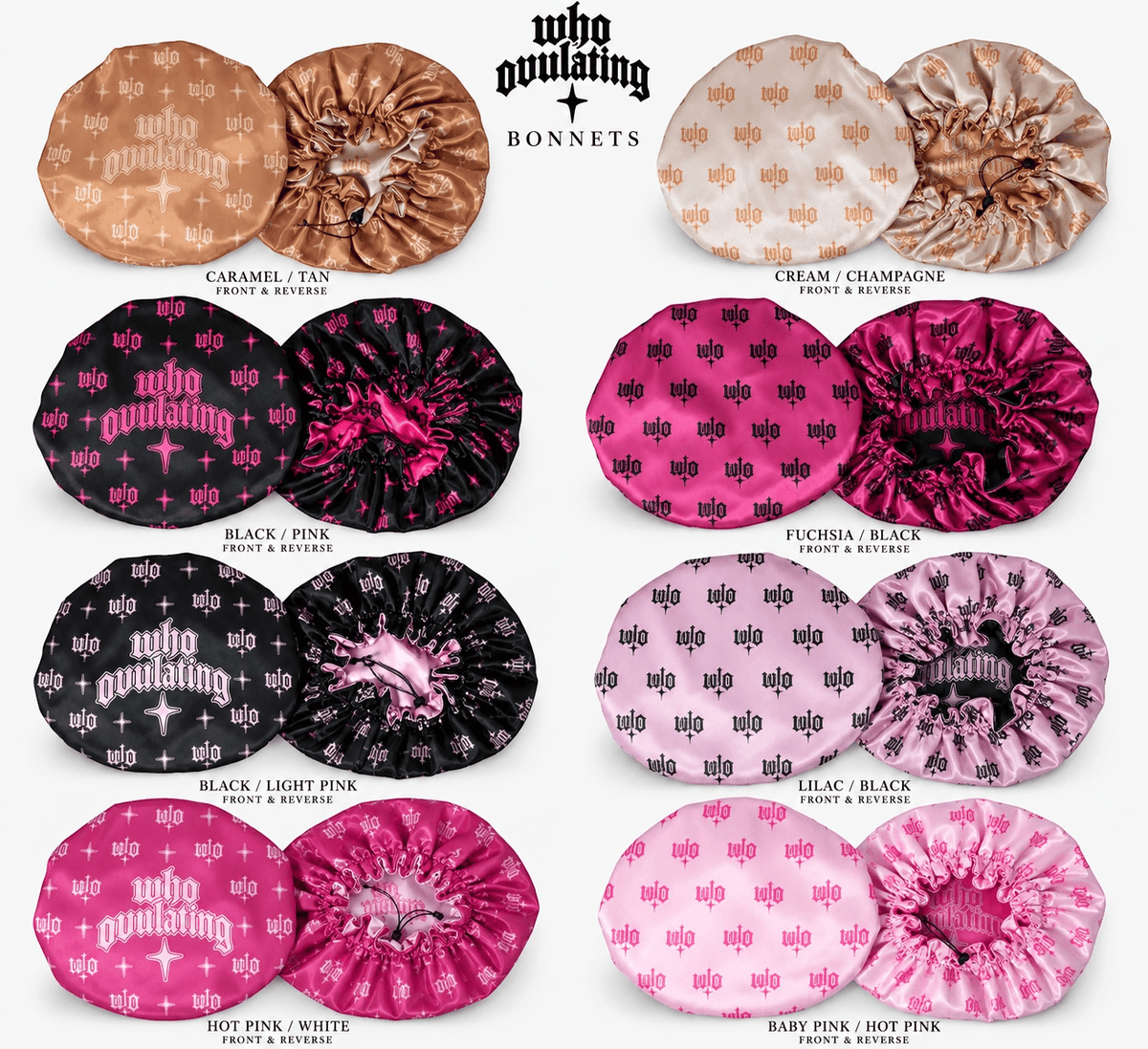 WO Reversible Bonnet - WHO OVULATING