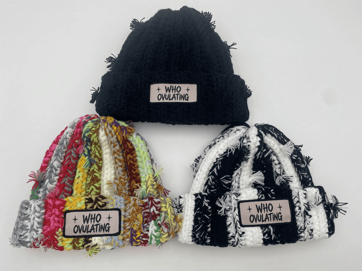 WO Signature Beanie - WHO OVULATING