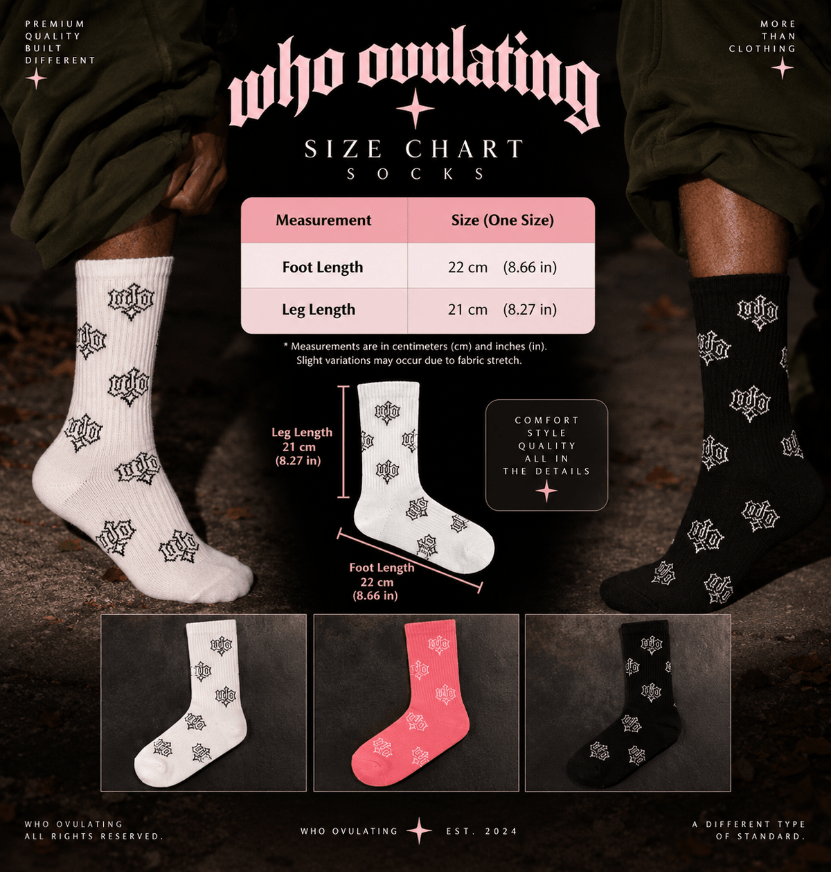 WO Socks - WHO OVULATING